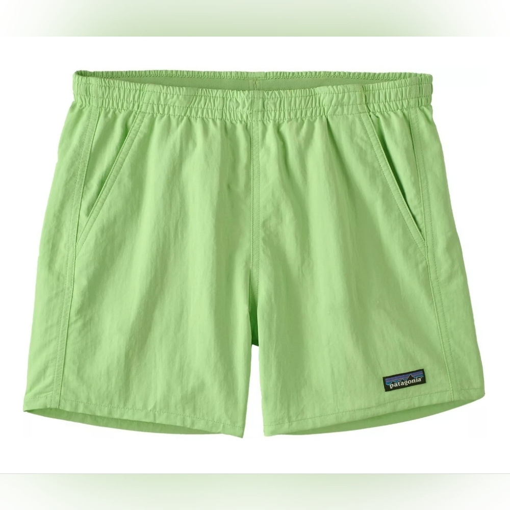 Patagonia Womens Green Baggie Shorts